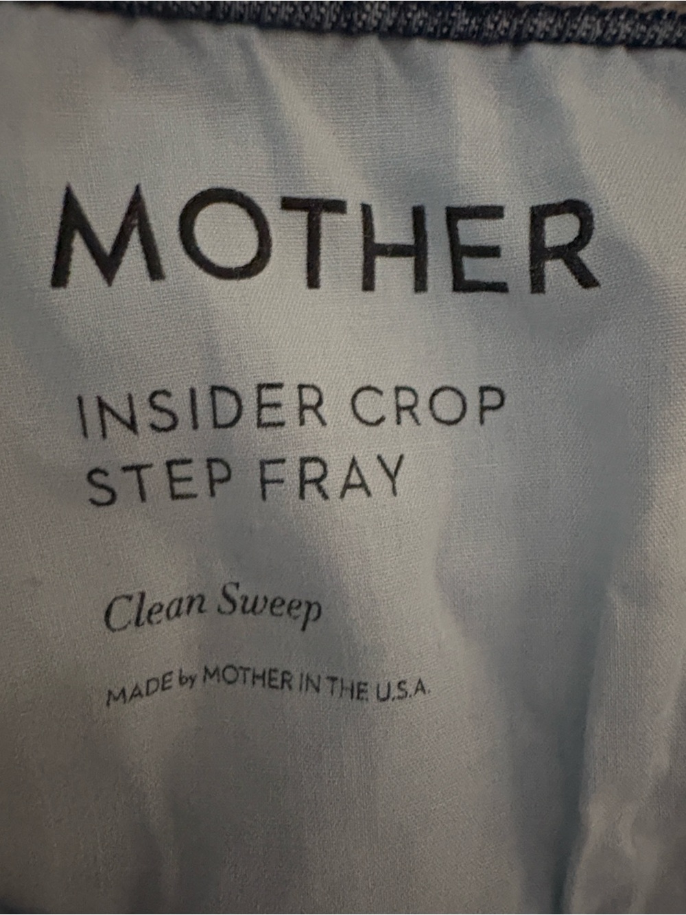 MOTHER Insider Crop Step Fray Jeans - Picture 5 of 7